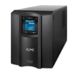 APC Smart-UPS C, Line Interactive, 1000VA, Tower, 230V, 8x IEC C13 outlets, SmartConnect port, USB and Serial communication, AVR, Graphic LCD
