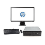 HP Refurbished EliteDesk 800 G1-Core i5 - 8GB RAM, 500GB HDD - 3.2GHz - CPU- Win 10 with Monitor