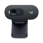 Logitech C505 Webcam - 720p HD External USB Camera for Desktop or Laptop with Long-Range Microphone, Compatible with PC or Mac