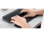 Logitech MX Keys Advanced Wireless Illuminated Keyboard - Graphite Bundle MX Palm Rest - Image 3