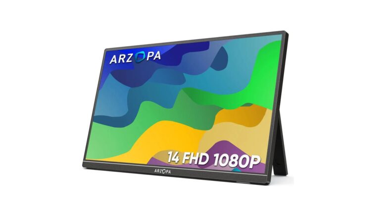 ARZOPA A1S – 14" FHD 1080P Portable Monitor (Grey)